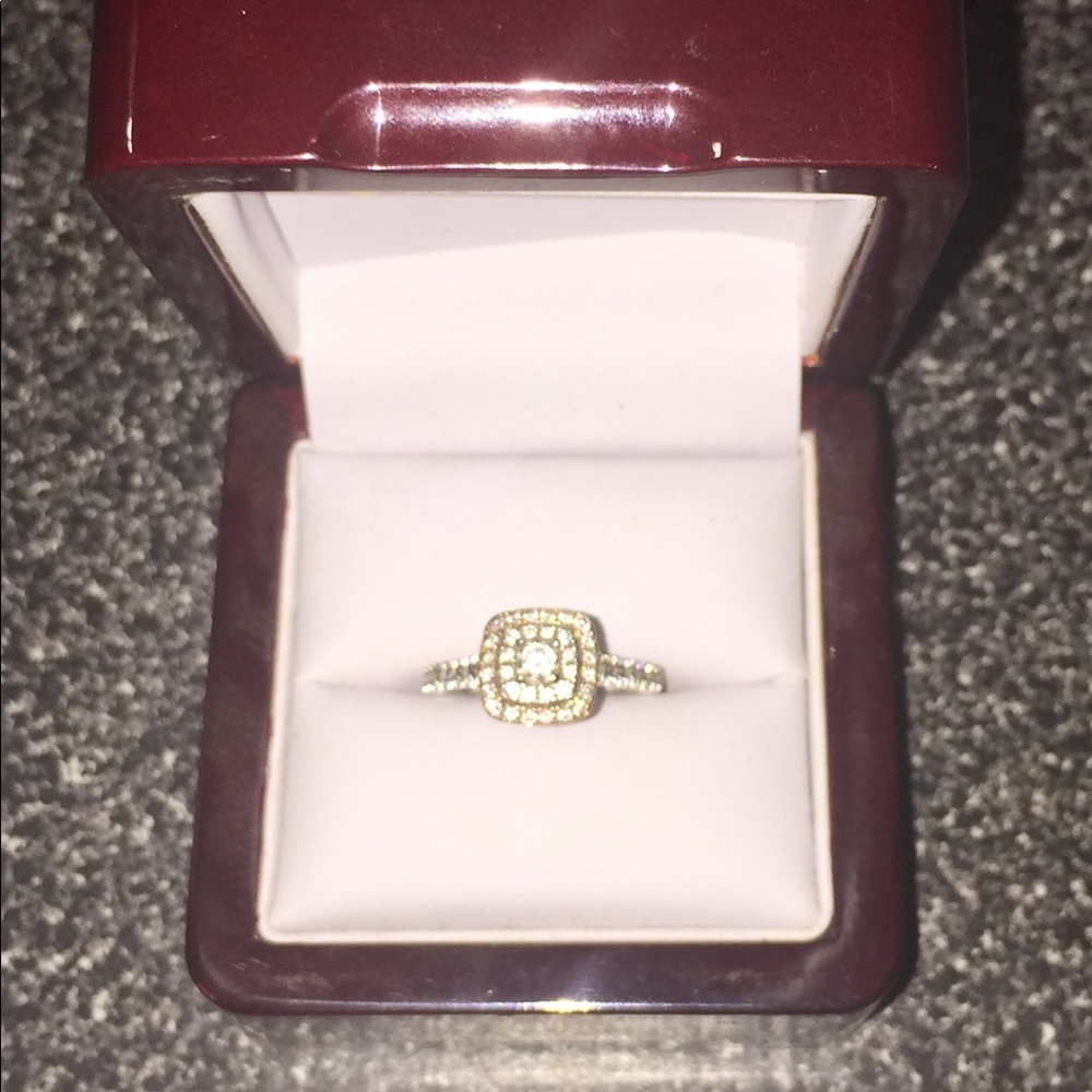 Halo Diamond Ring